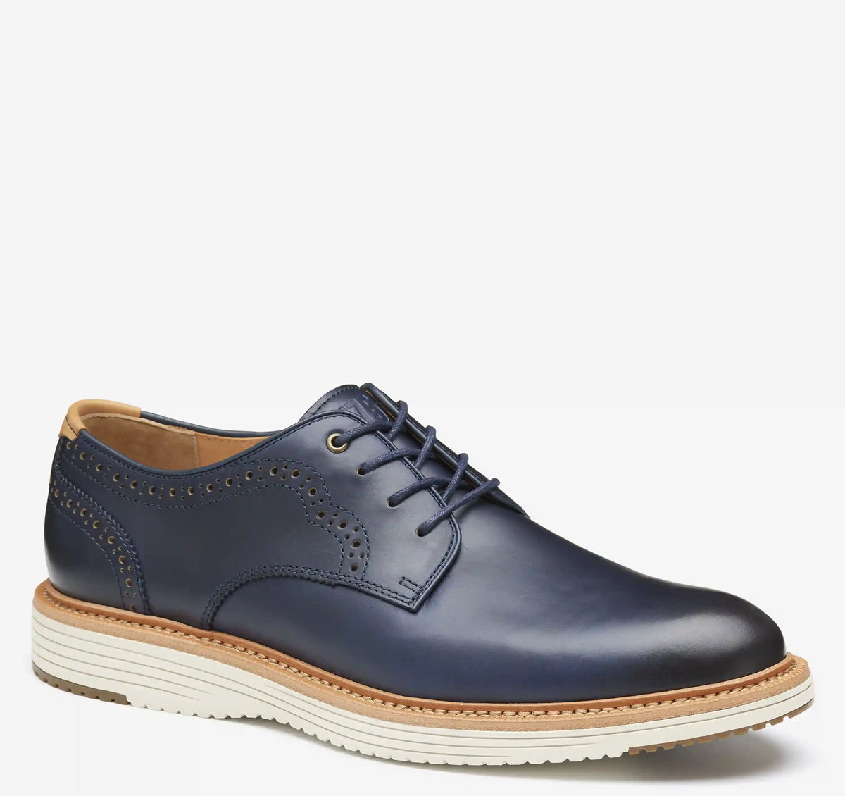 Upton 175th Anniversary Plain Toe - Navy Oiled American Full Grain