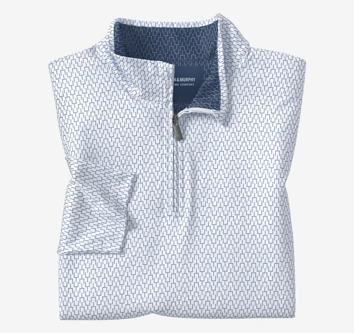 Game Day XC+™ Goal Post Print Quarter-Zip - Navy