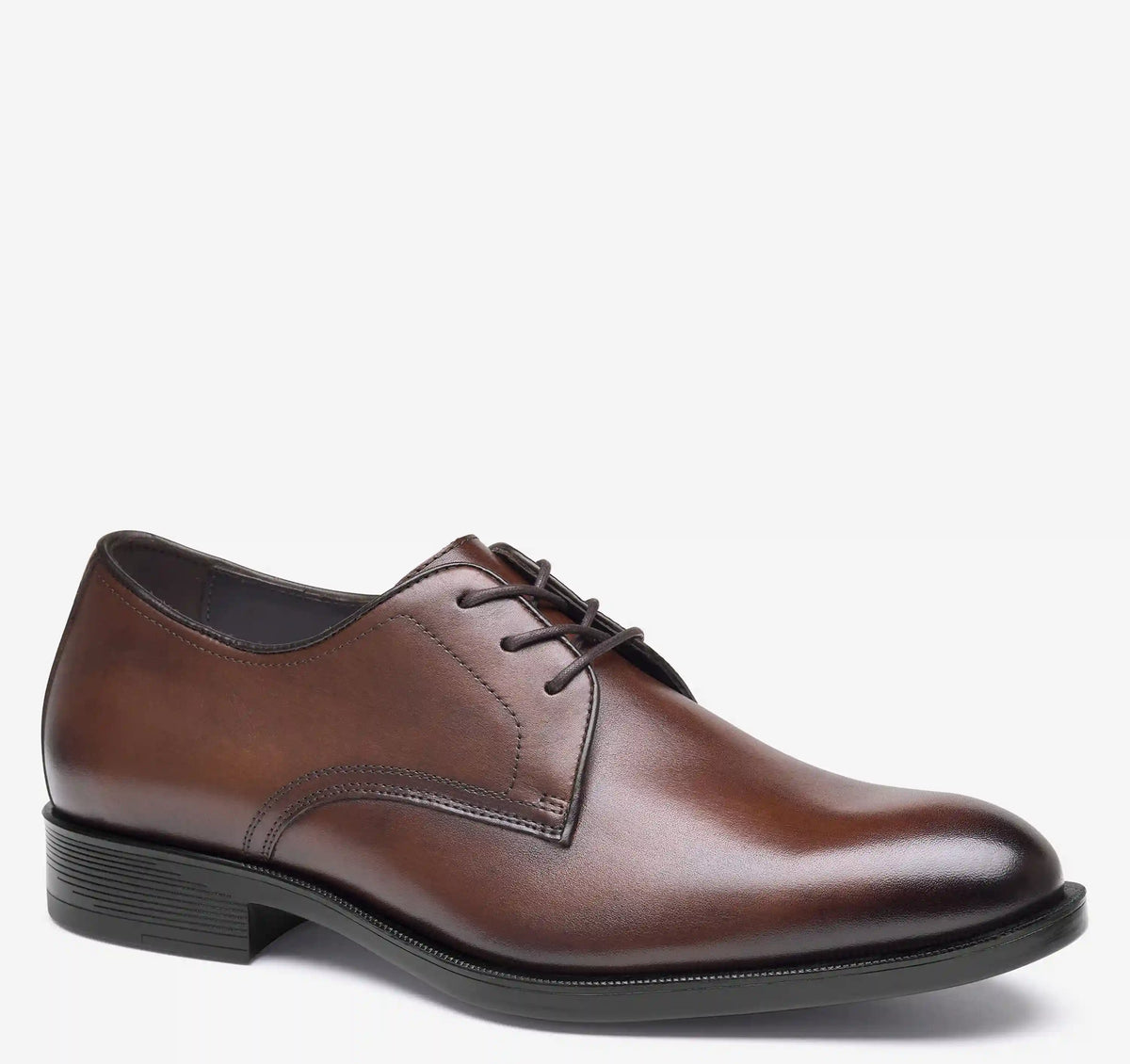 Redford Plain Toe - Mahogany Hand-Finished Full-Grain Leather