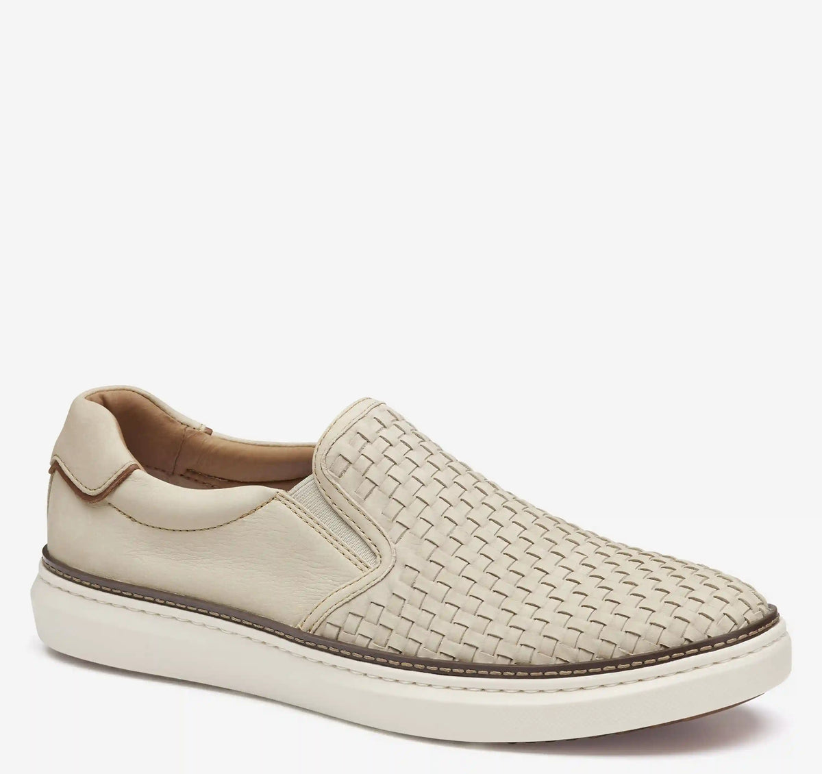 McGuffey 2 Woven Slip-On - Beige Nubuck