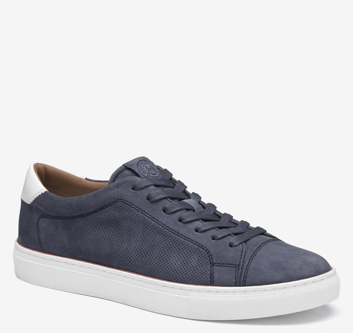 Luther Perfed Lace-to-Toe - Denim Italian Suede
