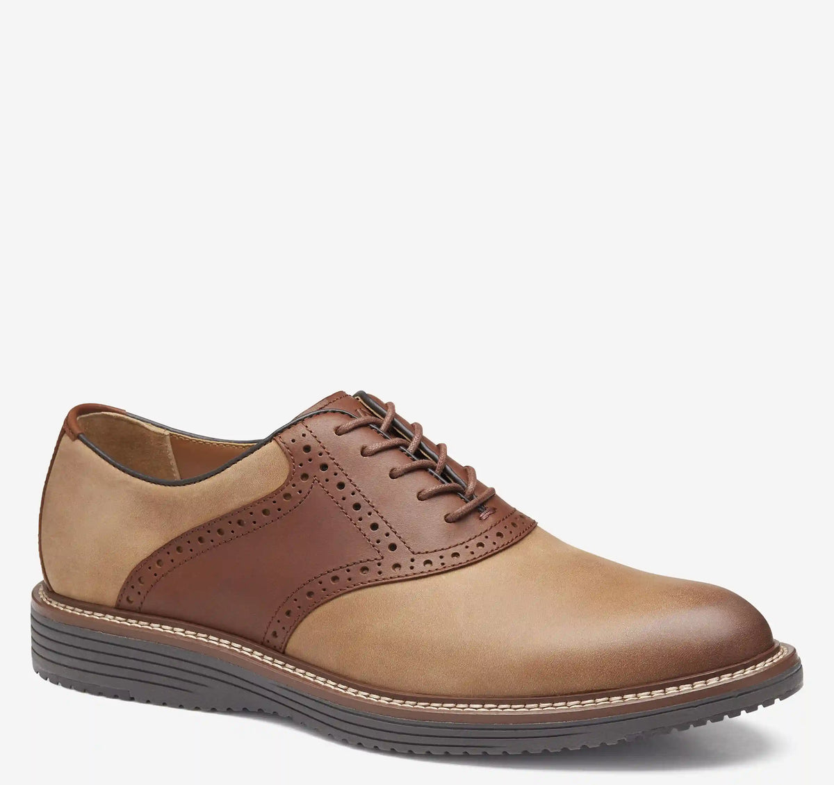 Upton Saddle - Tan Oiled/Tan Full Grain Leather