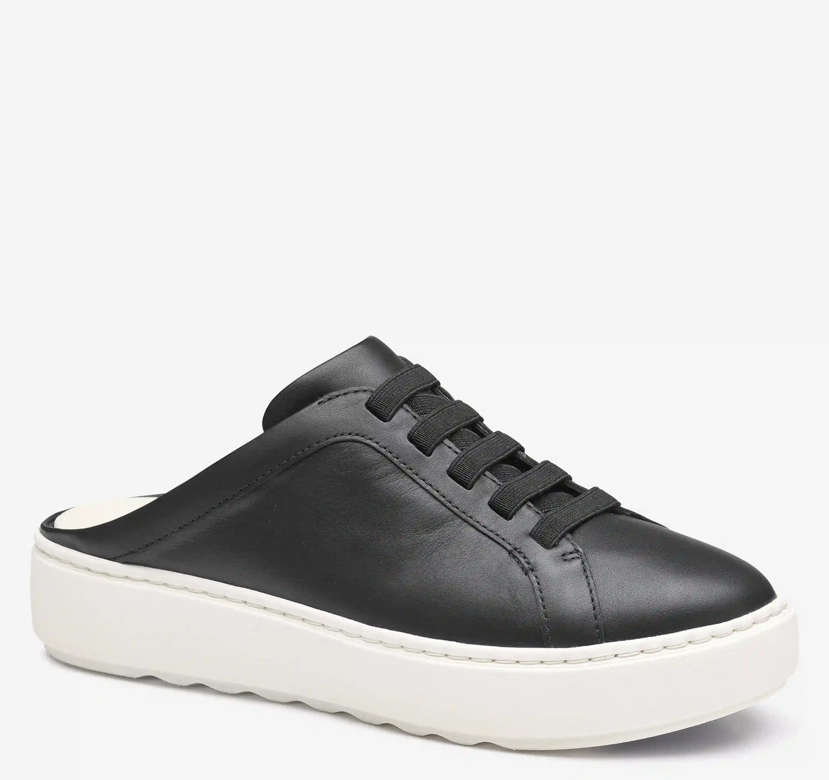 Cammie Mule - Black Nappa Leather