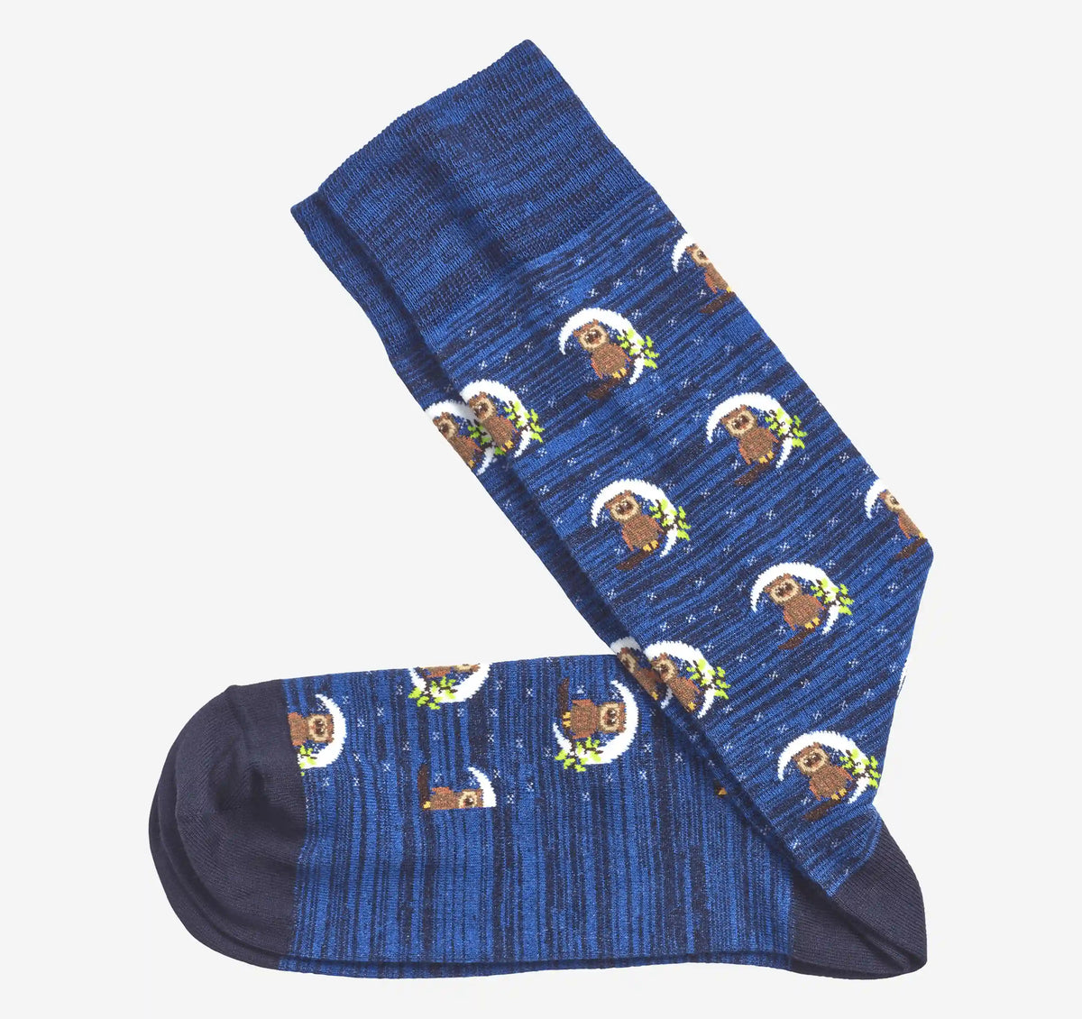 Novelty Socks - Navy Night Owl