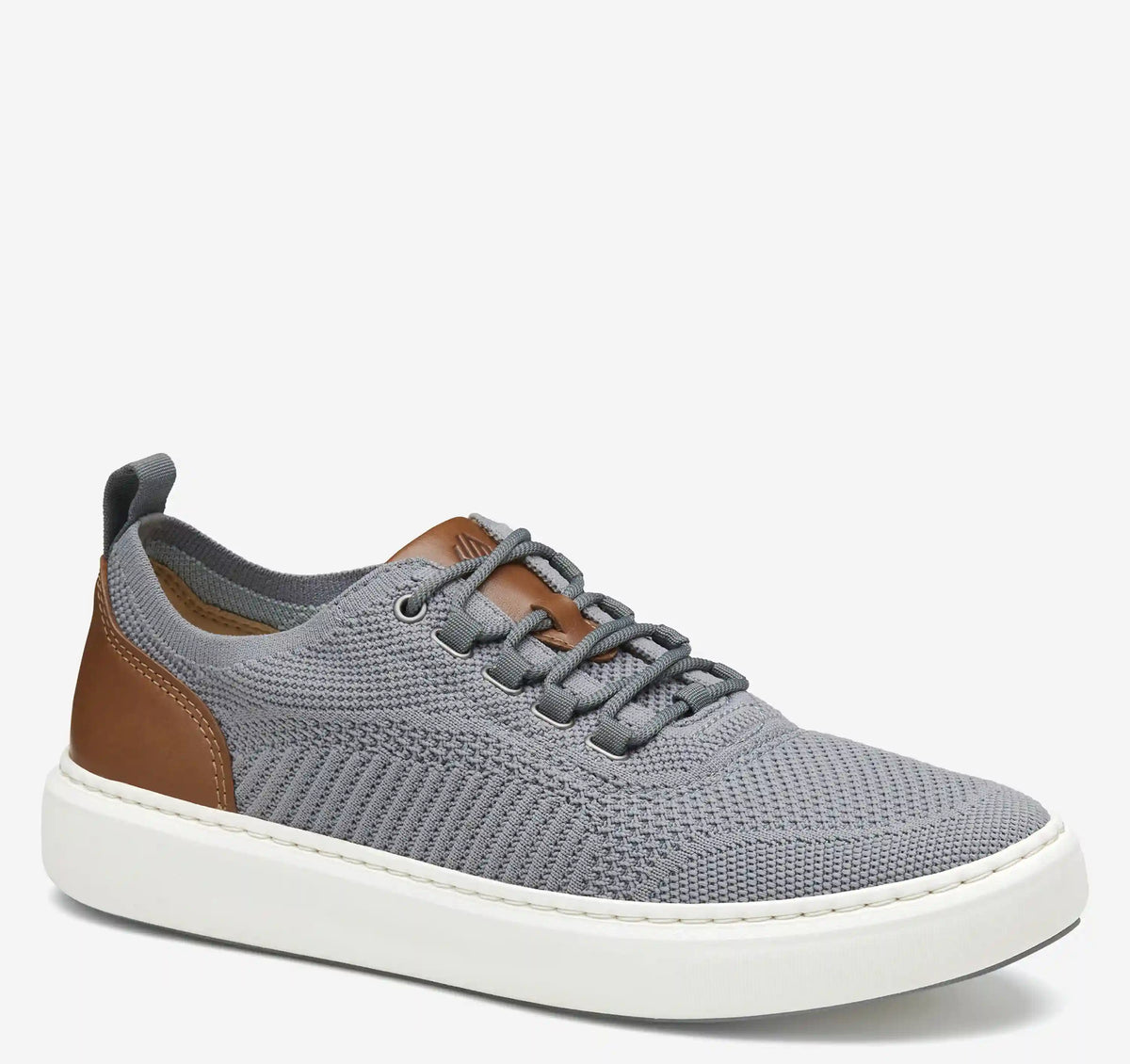 Anders Knit U-Throat - Gray Knit