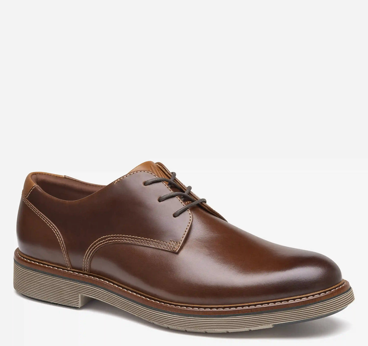 Tyson Plain Toe - Mahogany Full-Grain Leather