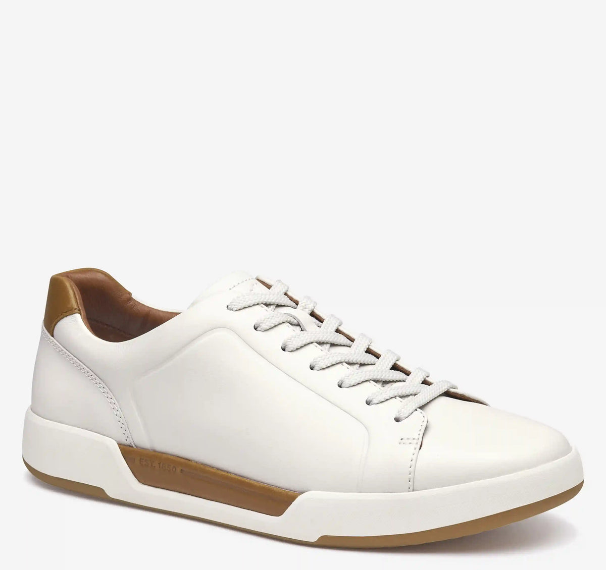 Kendall Lace-to-Toe - White Full-Grain Leather